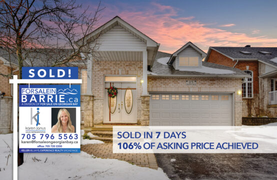 SOLD! 25 Edwards Drive, Barrie, ON