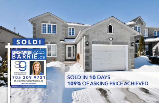 SOLD! 54 Kraus Road, Barrie, ON