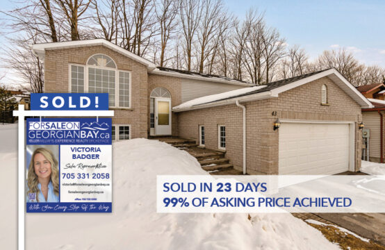 SOLD! 43 McDermitt Trail, Victoria Harbour, ON