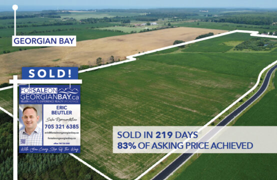 SOLD! Pt Lt 19 Con 16, Tiny Township, ON