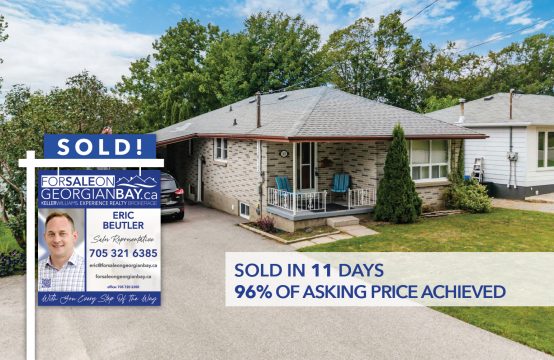 SOLD! 262 Ruby Street, Midland, ON