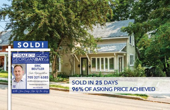 SOLD! 361 Third Street, Midland, ON